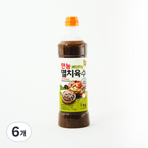 첫맛 만능 멸치육수, 1kg, 6개
