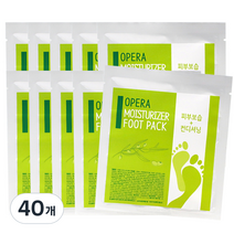 오페라 모이스쳐 풋팩, 1개입, 40개
