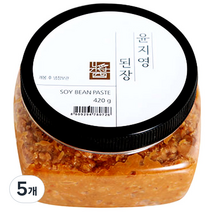 윤지영 된장, 5개, 420g