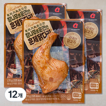 마니커에프앤지 참나무로 훈연한 훈제닭다리, 170g, 12개