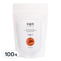 청년농원 저온가공 우슬차 삼각티백, 1g, 100개