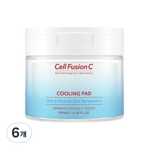 셀퓨전씨 포스트알파 쿨링패드 70p, 70매, 6개