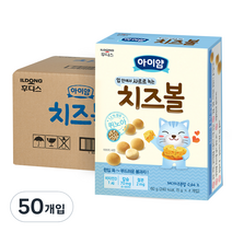 일동후디스 아이얌 볼과자 60g, 치즈맛, 50개입
