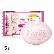 성원화장품 비너스 퍼퓸 속옷전용 비누, 120g, 5개