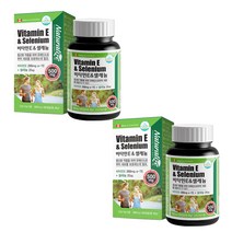 네추럴라이즈 비타민E & 셀레늄, 2개, 45g