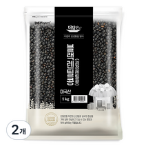 더담은 미국산 블랙렌틸콩 검정렌틸콩, 2개, 1kg
