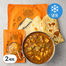 뉴델리 파락파니르 180g + 버터난 180g (냉동), 2세트