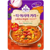 티아시아키친 스파이시 마살라 커리 분말, 100g, 1개