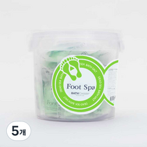 바스참 풋스파 족욕제 포레스트 25p, 750g, 5개