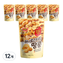 머거본 허니로스티드 땅콩, 110g, 12개