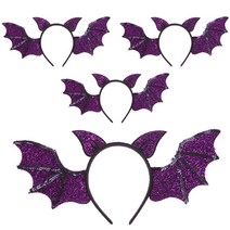 리빙다 박쥐날개 귀머리띠, 퍼플, 4개