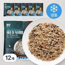 태송 제주 톳 보리밥 (냉동), 210g, 12개