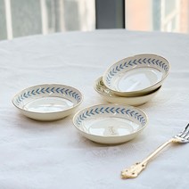 시라쿠스 로렐 찬기 11cm 소, 블루, 4개