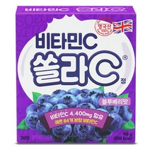 반창고닷컴 비타민C 쏠라C 레몬맛 80정 무설탕 개별포장 츄어블 비타민