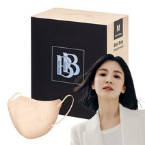 비앙브리제 프리미엄 방역용 마스크 중형 KF94, 내츄럴 베이지, 1개, 25개입