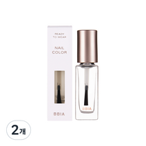 삐아 레디 투 웨어 네일 탑코트 7ml, NC01, 2개