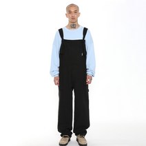 아조바이아조 남성용 Washed Cotton Ribbon Overall