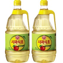 오뚜기 사과식초, 2개, 1.8L