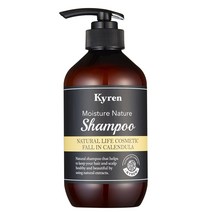 키렌 모이스처 네이처 폴인카렌듈라 샴푸, 500ml, 1개
