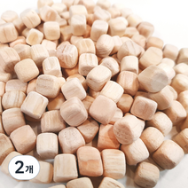폴라포 고급 편백나무큐브 탈취 제습 베개충전재용, 500g, 2개
