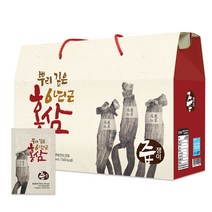 즙쟁이 뿌리 깊은 6년근 홍삼즙, 70ml, 30개입