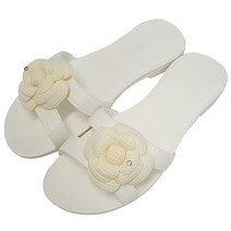 자연일상 뷰티플러스 거실화, 화이트 + 화이트꽃