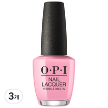 오피아이 네일락커 매니큐어, L18, 3개, 15ml