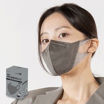 미마마스크 올컬러 마스크 소형 S, 다크그레이, 1개, 30개입
