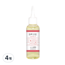 맑을담 동백오일, 100ml, 4개