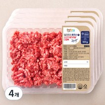 딜리조이 호주산 소고기 앞다리살 다짐육 (냉장), 400g, 4개