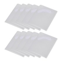 대형 끈 비닐봉투 110 x 110 cm, 투명, 10개