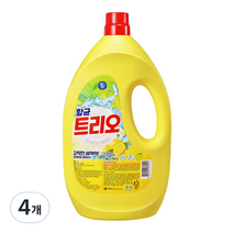 트리오 항균 주방세제, 2kg, 4개