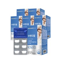 내츄럴플러스 수면드림 락티움, 30정, 6개