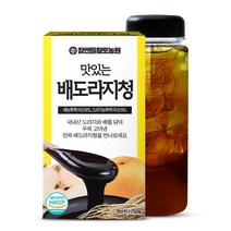황토농원 맛있는 배도라지청 250g + 보틀, 1세트