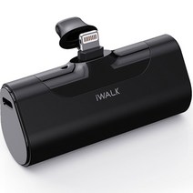 아이워크 미니 보조배터리, DBL4500L(8핀용), 블랙