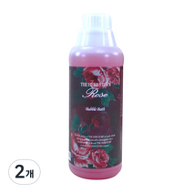 더허브스토리 버블바스 로즈, 1000ml, 2개
