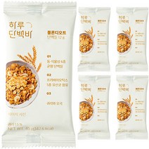 프로틴방앗간 블론디오트 하루 단백바, 5개, 45g