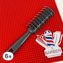 바버스토어 벤트 덴맨 드라이 포마드 업 헤어 브러쉬, 6개