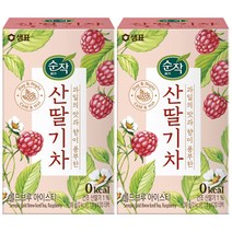 순작 콜드브루 아이스티 산딸기차 티백, 1.8g, 40개