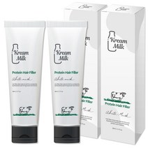 크림밀크 단백질 극손상모 고영양 헤어 필러, 80ml, 2개