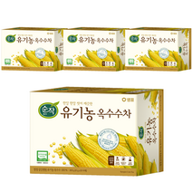 순작 유기농 옥수수차, 300g, 4개