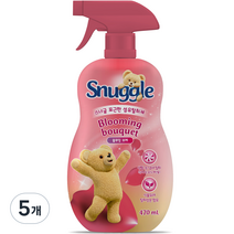 스너글 포근한 섬유 탈취제, 470ml, 5개, 블루밍 부케
