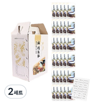 필레오 메세지 한약 봉투 세트, 울릉도체 아빠 딸버전, 2세트