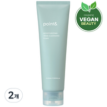 포인트앤 수분 촉 베지 클렌징폼, 150g, 2개