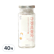 우리꽃연구소 구절초 꽃차 삼각티백, 0.5g, 40개