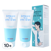 매너릭 폼클렌징 앤 쉐이빙폼 올인원, 120ml, 10개