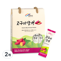 밀양한천 고구마양갱 20p, 400g, 2개