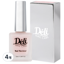 델리뷰티 퍼펙트 네일하드너 손톱강화제, 10ml, 4개