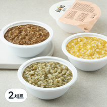 엘빈즈 클래식 이유식 중기2(만7~10개월) 한우 세트, (한우새송이죽 + 배사과한우죽 + 비타민채한우죽 + 검은콩한우죽) x 180g, 2세트