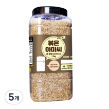 냉장고쏙 볶은 아마씨, 1.5kg, 5개